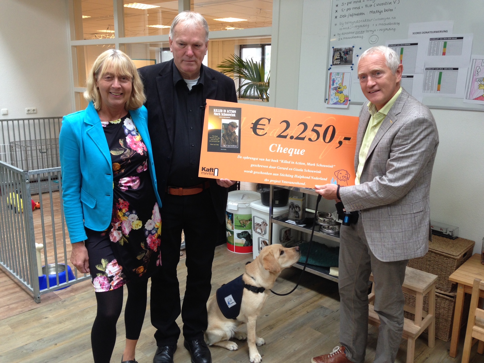 aanbieden cheque